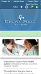 Mobile Screenshot of crownpointhealth.com
